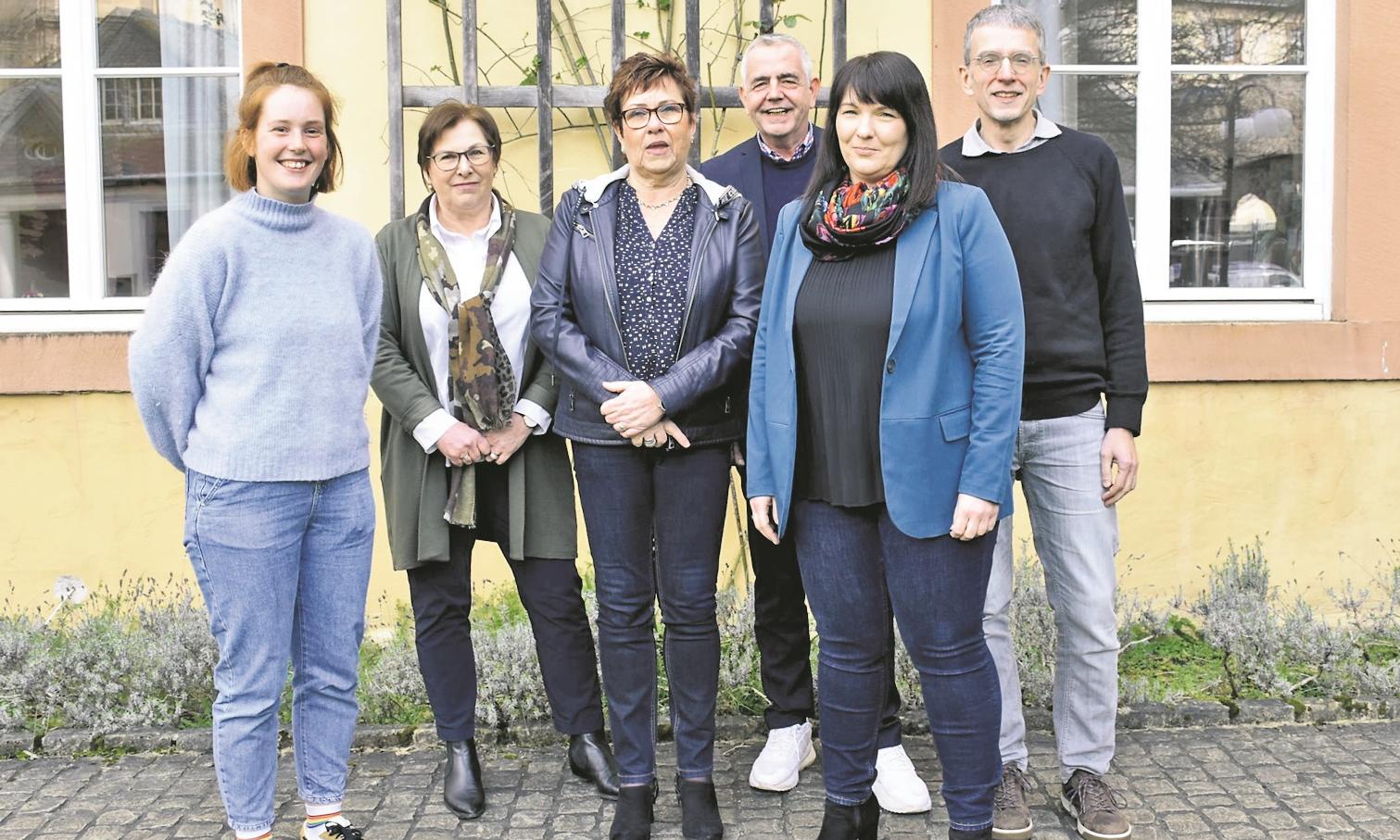 Im Team haben sie das Forum Engagement organisiert und freuen sich gespannt auf den Austausch: Marianna Barachino, Michaela Tholl, Elke Müller, Dr. Thomas Fößel, Melanie Engelmann und Stefan Nober (von links).