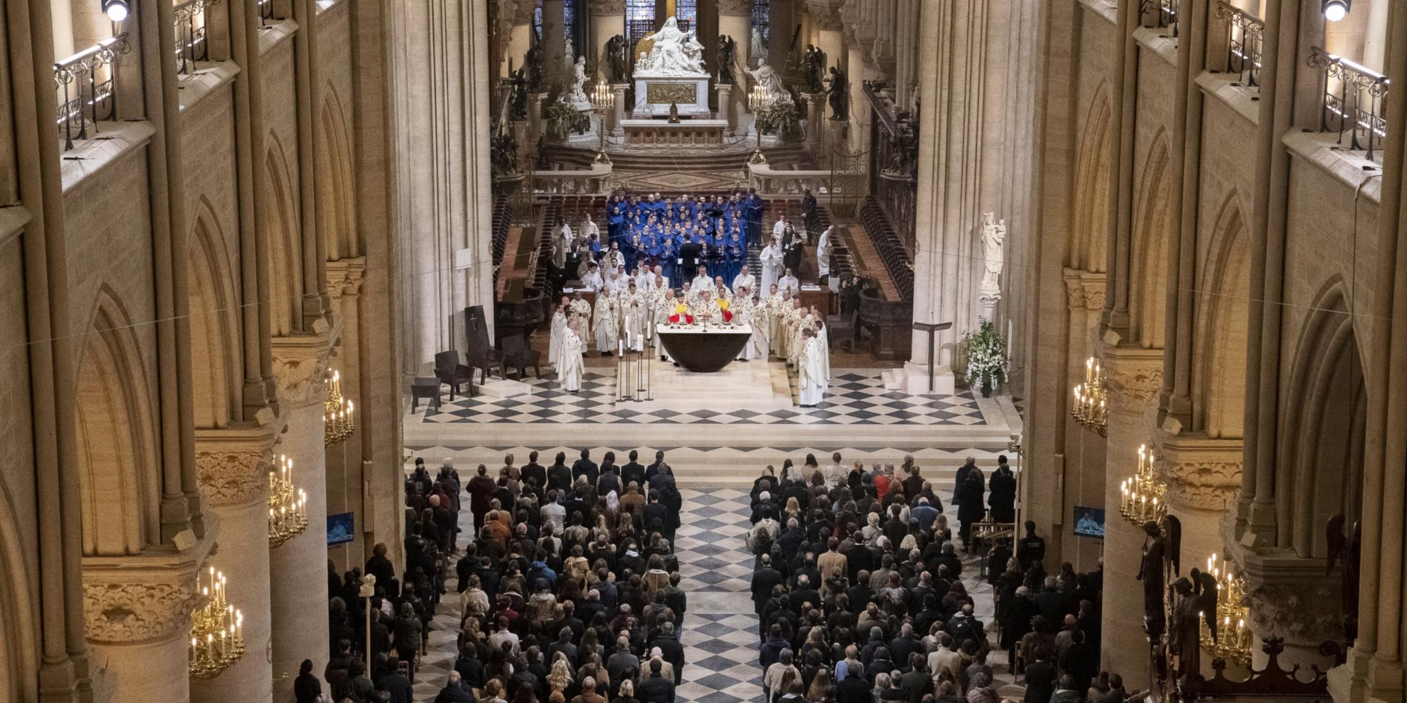 Möge die Wiedergeburt dieser bewundernswerten Kirche ein prophetisches Zeichen des Wiederauflebens der Kirche in Frankreich darstellen.