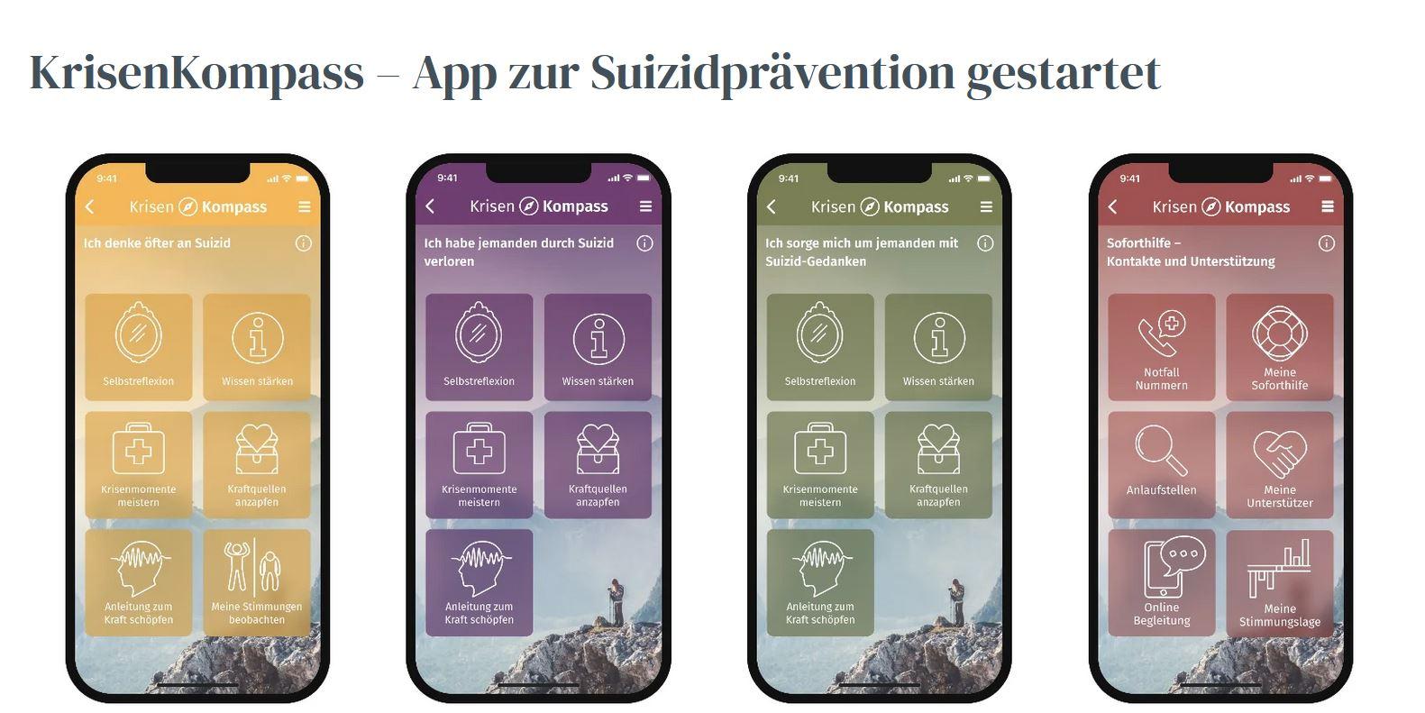 Die erste Version der App hat sehr viel positives Feedback bekommen, jetzt wurde sie um weitere ergänzende Funktionen erweitert.